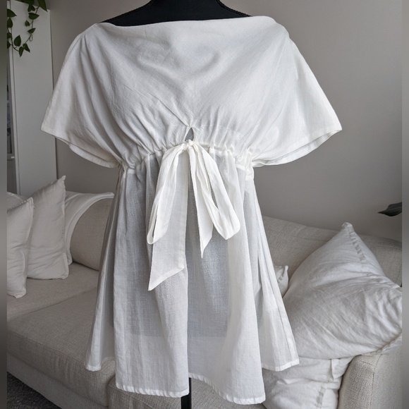 PIKO 1988 Cotton Peplum Top - Picture 1 of 6